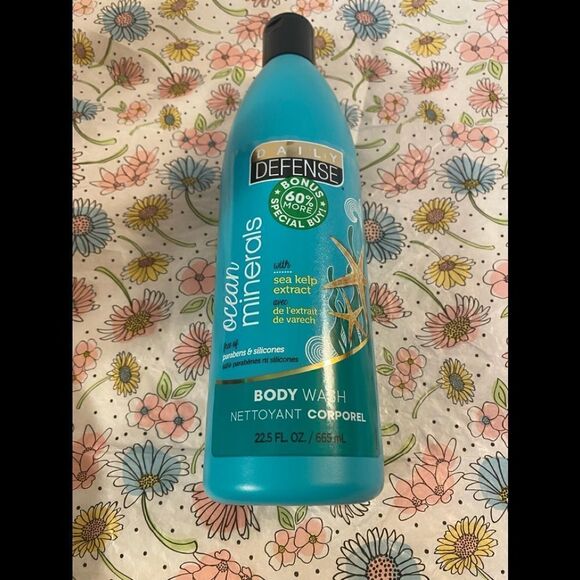 🛍️Daily Defense Ocean Minerals W/Sea Kelp extract Body Wash 22.5 OZ💥 - Picture 1 of 6